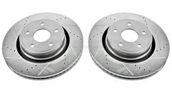 Power Stop Evolution Front Rotors 04-06 Dodge Ram SRT-10